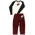 thumbnail image 4 of LazyOne Matching Family Pajama Sets for Adults, Teens, and Kids (Moose Plaid, LARGE), 4 of 7