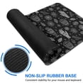 thumbnail image 6 of Long Mouse Pads for Desk,Black White Skull Hand Spider Pattern Desk Mats on Top Of Desks, Desk Mouse Pad Extra Large with 3mm Non-Slip Base and Stitched Edge for Gaming,Office,Work,Home 35.4"x15.7", 6 of 6
