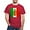 Cardinal, variant on CafePress - Virgen De Guadalupe Mexican Flag Dark T Shirt - Men's Classic Graphic Cotton T-Shirt