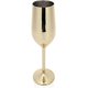 thumbnail image 1 of Hermoso regalo Copa de champán Copa de vino de acero inoxidable Copa reutilizable Regalo de boda, aniversario (oro), 1 of 1