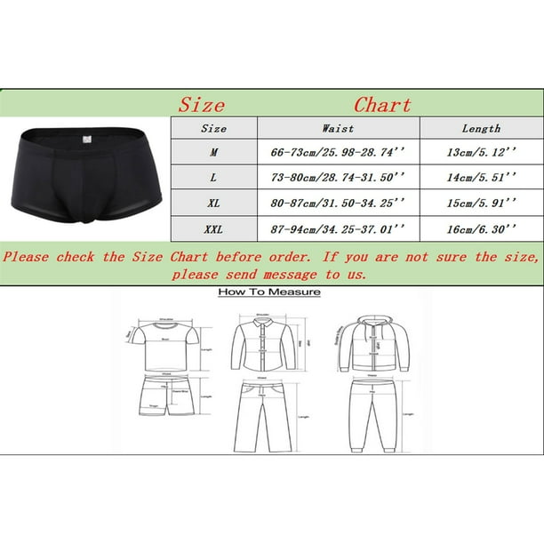 CAICJ98 Mens Underwear Men s Underwear Boxer Briefs Pack Cotton ComfortSoft Boxer Brief for Men Moisture Wicking Breathable Black L