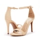thumbnail image 4 of Sandalias de tacón stiletto Karrie Nude Nubuck para mujer de DREAM PAIRS, 4 of 7