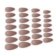 thumbnail image 1 of 24 uñas postizas acrílicas de cobertura completa para cosplay, ideales para hacer tú mismo. Beige, 1 of 8