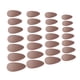 thumbnail image 1 of 24 piezas de uñas postizas naturales largas de cobertura completa, 12 tamaños diferentes para Beige, 1 of 8