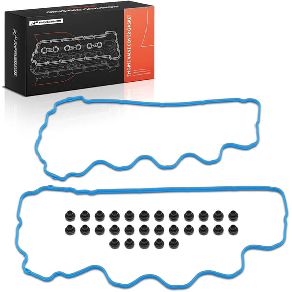 A-Premium Engine Valve Cover Gasket Set Compatible with Ford, Lincoln, Mercury - 2007-2014 - F-150, F-250 F-350 Super Duty, Explorer, Mustang, Expedition, Mark LT, Navigator, Mountaineer, Avanti