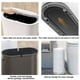 thumbnail image 4 of Xihbxyly La Mejor Oferta Bote de Basura En Doble Capa con Tapa de Apertura En Presión de 10 Litros, Basura En Residuos Húmedos y Secos Clasificables, Basura En Baño En Baño, Dormitorio y Cocina, 4 of 6