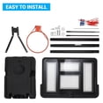thumbnail image 5 of Portable Basketball Hoop Outdoor 5.2-10FT Adjustable Basketball Goal System, 44 Inch Shatterproof Hoop & Goals for Kids, Youth, Adults, 5 of 7