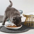 thumbnail image 5 of Pet bowl stand, Nordic cat bowl high stand, bowl stand, green, 5 of 5
