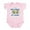 Petal Pink, variant on CafePress - Infant Bodysuit - Baby Light Bodysuit, Size Newborn - 24 Months