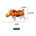thumbnail image 4 of YIKA Rhino-shaped Whiskey Bottle 35.5oz High Borosilicate Glass Decanter with Animal Design,Liquor Bottle for Bourbon, Scotch or Gift, 4 of 9