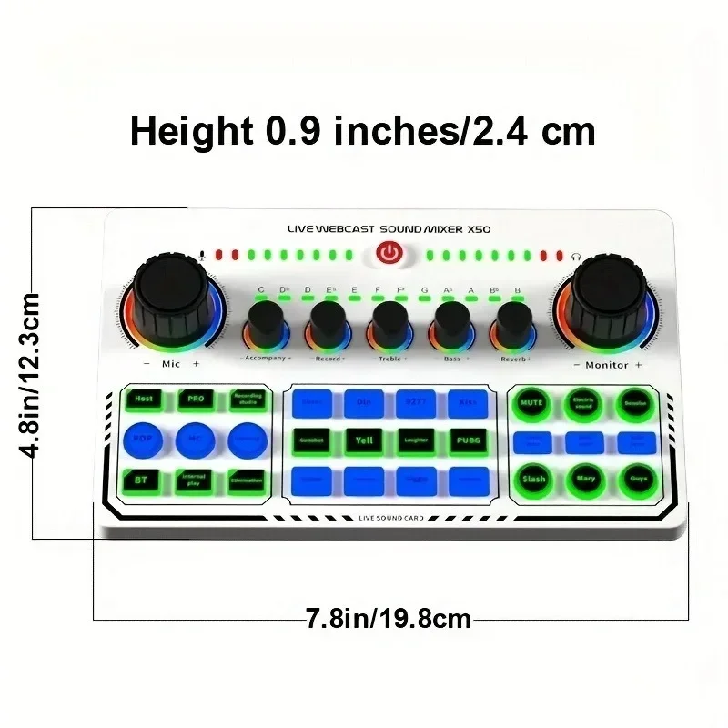 Soundboard for Phone PC Computer DJ Music Studio Mixer