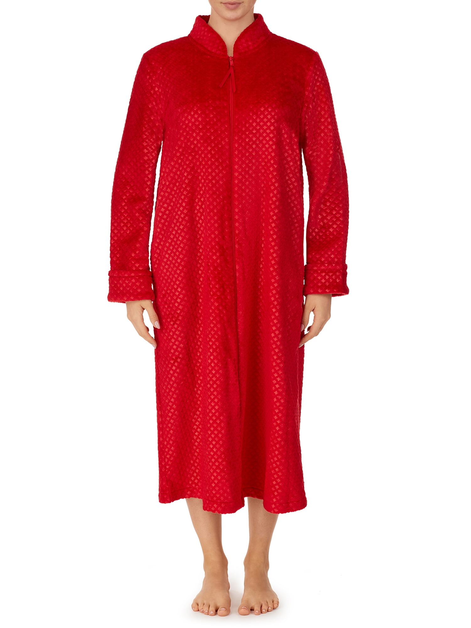 natori zip front robes