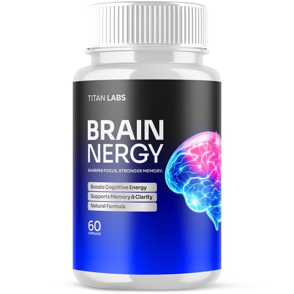 Brain Nergy Advanced Formula Brain Support Pills Maximum Strength Supplement 60 Capsules