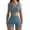 Blue, variant on Workout Sets for Women,2 Piece YOGA Workout Set Sexy Two Piece Matching Crop Tank Top Set Outfits Women's Sportwear Tracksuit for Female