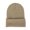 Beige, variant on Beanie Elastic Warm Woolen Yarn Roll up Edge Skull Cap for Spring