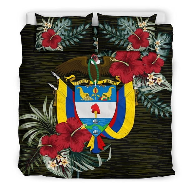 Juego de cama Colombia - Especial Hibiscus RLT7