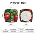 thumbnail image 6 of Gaeub Strawberry2 Square Chair Seat Covers, Stretch Fitted Printed Chair Seat Cushion Cover for Kitchen, Office - One Size, 6 of 9