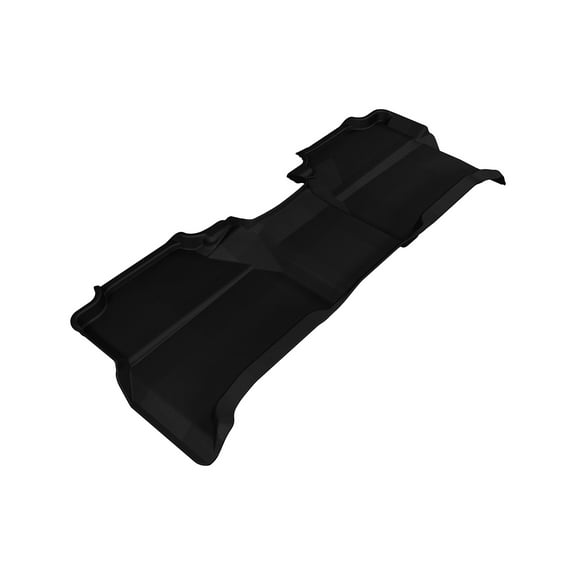 3D MAXpider L1NS06121509 Second Row Custom Fit All-Weather Floor Mat for Select Nissan Frontier Models - Kagu Rubber (Black)