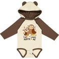 thumbnail image 3 of Inktastic My Auntie Loves Me- cute owl family Boys or Girls Long Sleeve Baby Bodysuit, 3 of 5