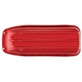 thumbnail image 3 of Lucky Bums Kids 48 Inch 1 Person Plastic Toboggan Sled with Pull Rope, Red, 3 of 6