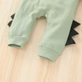 thumbnail image 5 of QISIWOLE Toddler Kids Baby Autumn Dinosaur Shape Romper Long Sleeve Jumpsuit Sales !, 5 of 9