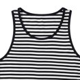 thumbnail image 5 of Men Striped Tank Top - Quick Dry Training Tops Men Round Neck Outdoor Running Fitness Cut off Undershirts, S-3XL, 5 of 8