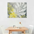 thumbnail image 3 of Nawypu Yellow Gray Wall Art Decor Modern Abstract Artwork Canvas Painting Prints Pictures Home Decor for Living Room Dining Room Bedroom Ready to Hang, 3 of 5