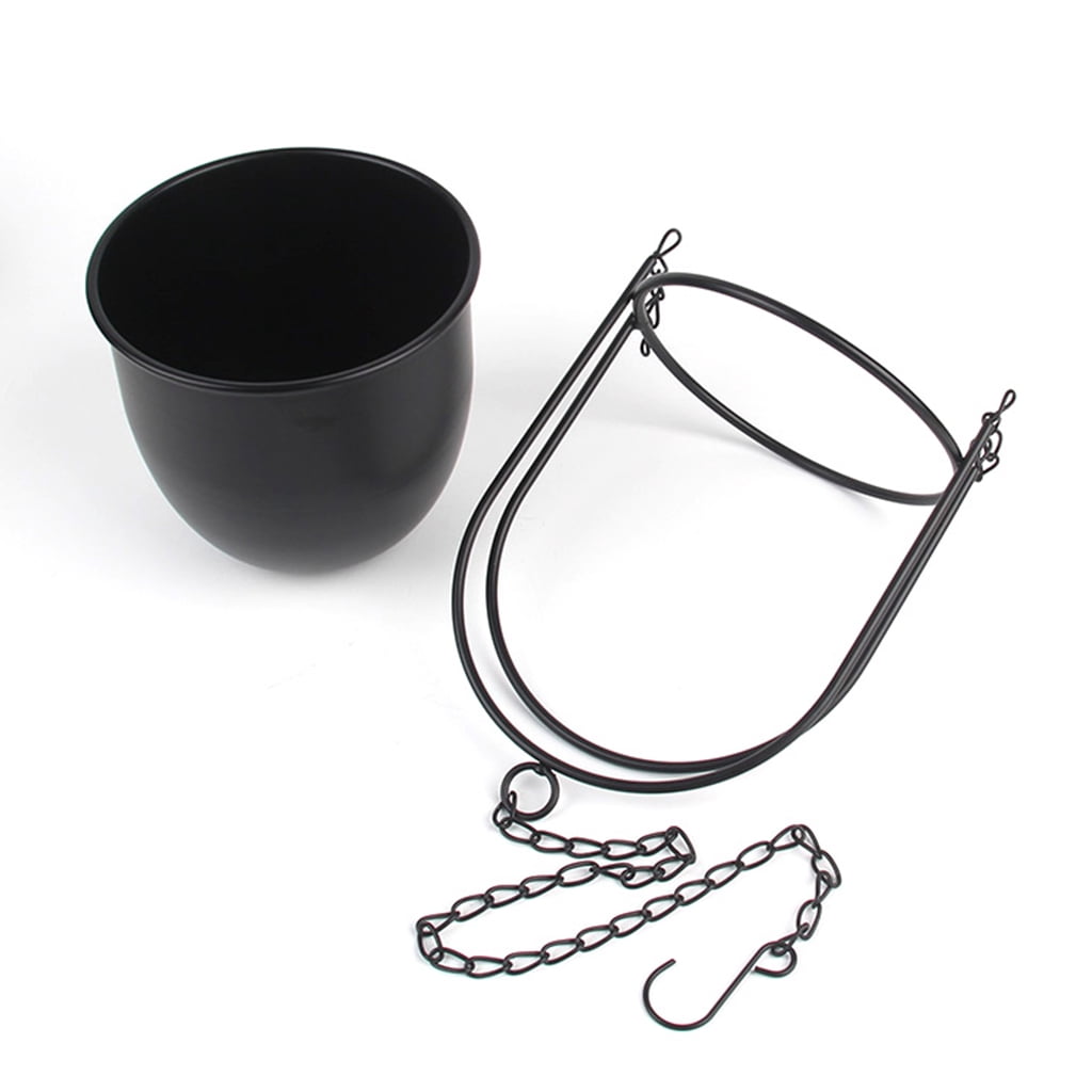 Nordic Metal Hanging Planter Flower Pot Modern Wall Green Plants Hanger Holder