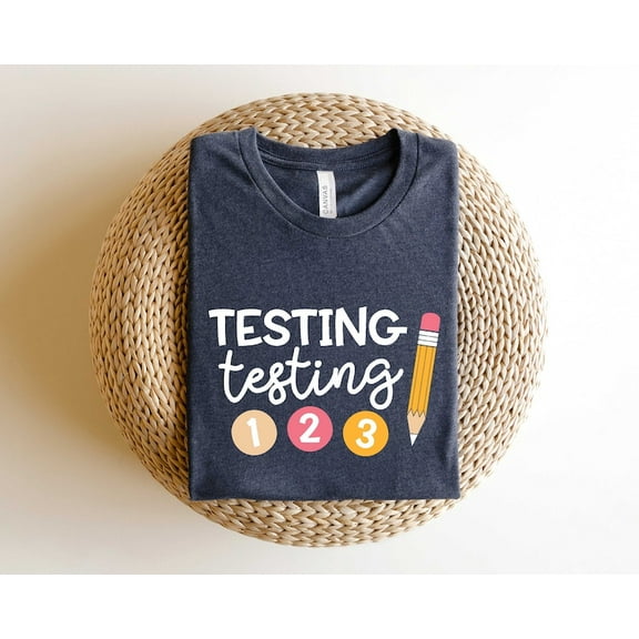 Testing Day T-Shirt for Teachers, Funny State Testing Shirt, Teacher Team Shirt, Testing Coordinator Gift Tee