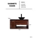 thumbnail image 5 of Gabinete para Baño con Ovalín y Llave Mezcladora, Mueble con Puerta y Cajón, Lavabo Moderno con Almacenamiento, Diseño Minimalista., 5 of 6