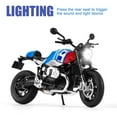 thumbnail image 3 of CHUNYAN Toy Model Car with 1:12 Scale BMW Alloy Motorcycle Model Diecast for Kids, Motorcycle Model Cars Birthday for Boys and Adults, 3 of 7