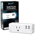 thumbnail image 5 of Geeni Multi Port Smart WiFi Plug, 2 USB Ports, Energy Saving, Power Monitoring, App Control, 5 of 10
