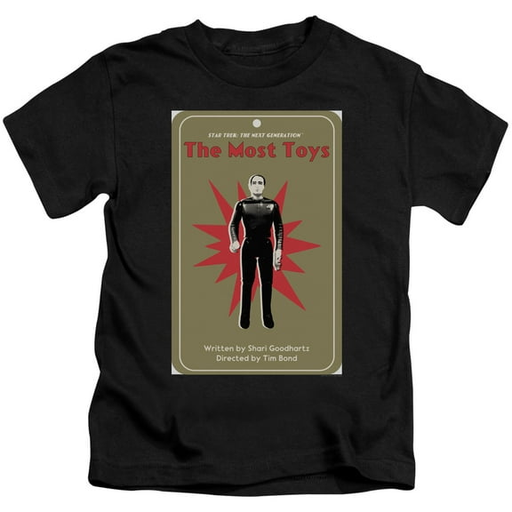 Star Trek Tng Season 3 Episode 22 Youth 18/1 T-Shirt Black