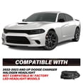 thumbnail image 6 of Left & Right Side For 2022 2023 Dodge Charger Halogen SwitchBack LED DRL Pair  Headlights, 6 of 6