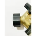 thumbnail image 3 of Grifo de lavadora doble, manguera de agua divisora ​​Y conector de grifo para mangueras de suministro, grifo doble de jardín al aire libre, latón resistente JAMW Sencillez, 3 of 5