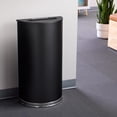thumbnail image 5 of Scranton & Co Half Round Receptacle in Black, 5 of 6