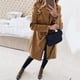 thumbnail image 4 of Cárdigan de abrigo de imitación cálido para mujer a la moda, ropa de abrigo de manga larga sólida de invierno Fridja BV0+1536, 4 of 9
