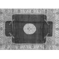 thumbnail image 1 of Ahgly Company Indoor Rectangle Abstract Gray Modern Area Rugs, 7' x 9', 1 of 4