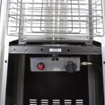 thumbnail image 4 of Northlight Pyramid Glass Tube Outdoor Gas Patio Heater, 44,000 BTU Black Finish, 4 of 8