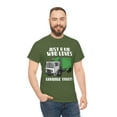 thumbnail image 5 of Trash Day Just A Kid Who Loves Garbage Trucks T-shirt, 5 of 9