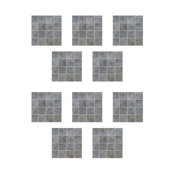 Peel and Stick Backsplash Tiles 10Pc Crystal Tile Stickers Diy Self-Adhesive Wall Stickers