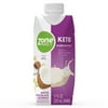 ZonePerfect Keto Shake, White Chocolate Coconut, True Keto Macros To Burn Body Fat, Made With MCTs, 11 fl oz, 12 Count