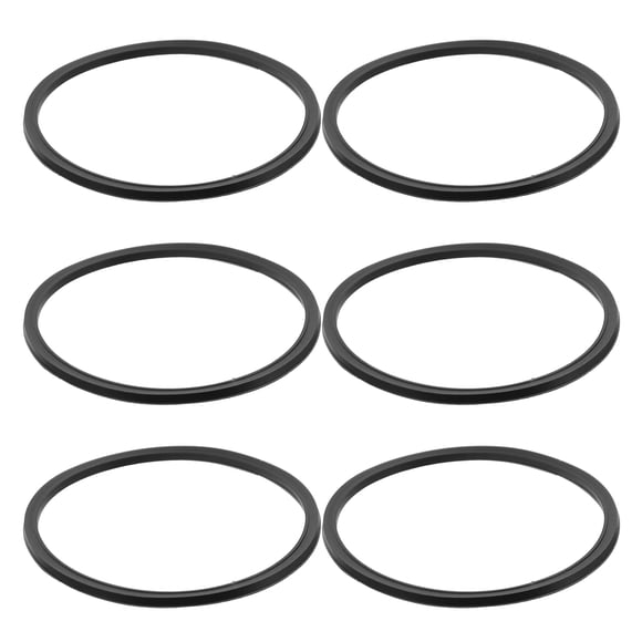 6 anillos de sellado para tazas de viaje: junta de silicona de repuesto para botellas de agua - Sellador a prueba de fugas de 6,5 cm para tapas de tazas de viaje - Compatible con Contigo