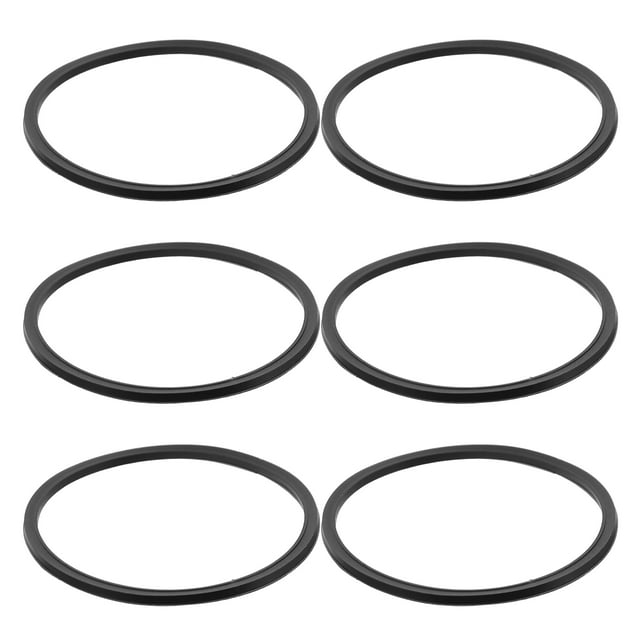 ColoMX 6 juntas para tazas de viaje: sello antifugas para botellas de agua - Anillo de sellado de silicona flexible para vasos - Compatible con Contigo