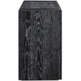 thumbnail image 4 of Meridian Furniture Stanton Black Solid Wood Console Table, 4 of 14