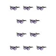 thumbnail image 1 of Minnieouse Gafas de sol vintage Moda para amantes retro Gafas de sol vintage ligeras y portátiles azul azul 10Conjunto, 1 of 6