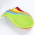 thumbnail image 3 of ENJOYW Silicone Spoon Rest Heat Resistant Kitchen Utensil Spatula Mixer Pad Mat Holder Spoon Rest, 3 of 7