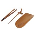 thumbnail image 1 of Bamboo Tea Set, Hand-Made Carving Tea Accessories Tea Scoop, Natural Bamboo Tea Set Tearoom Set For Home Office Tea Accessory Plum Flower Pattern, 1 of 8