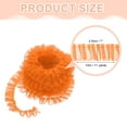 thumbnail image 2 of Uxcell Ruffle Lace Ribbon Trim Pleated Lace Fabric Trim 11 Yard Orange, 2 of 7