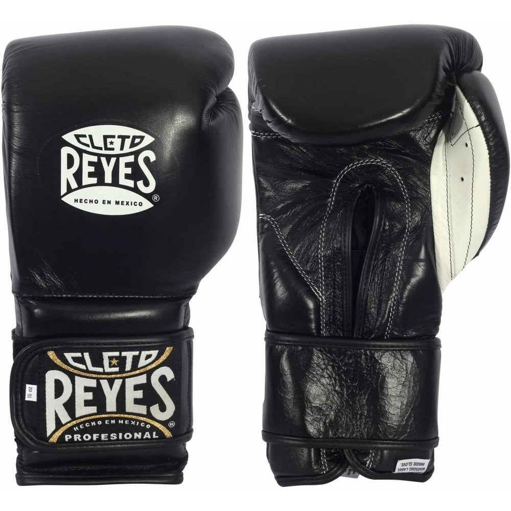 Cleto Reyes Hook & Loop Training Gloves 14 oz Black